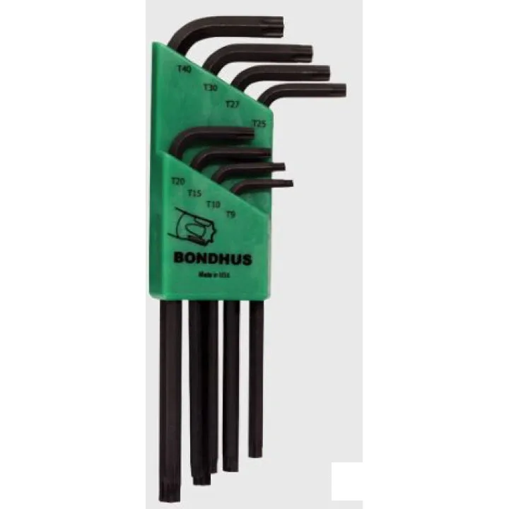 Набор ключей BONDHUS ( БОНДХУС ) TORX L-Wrenches ProGuard 12699