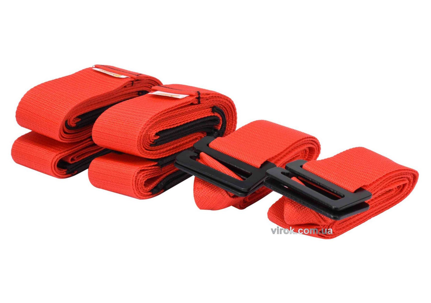 VOREL Паси для перенесення меблів : 2- для спини, 2- для вантажу, 5 x 280 см, 4 шт  | 74722