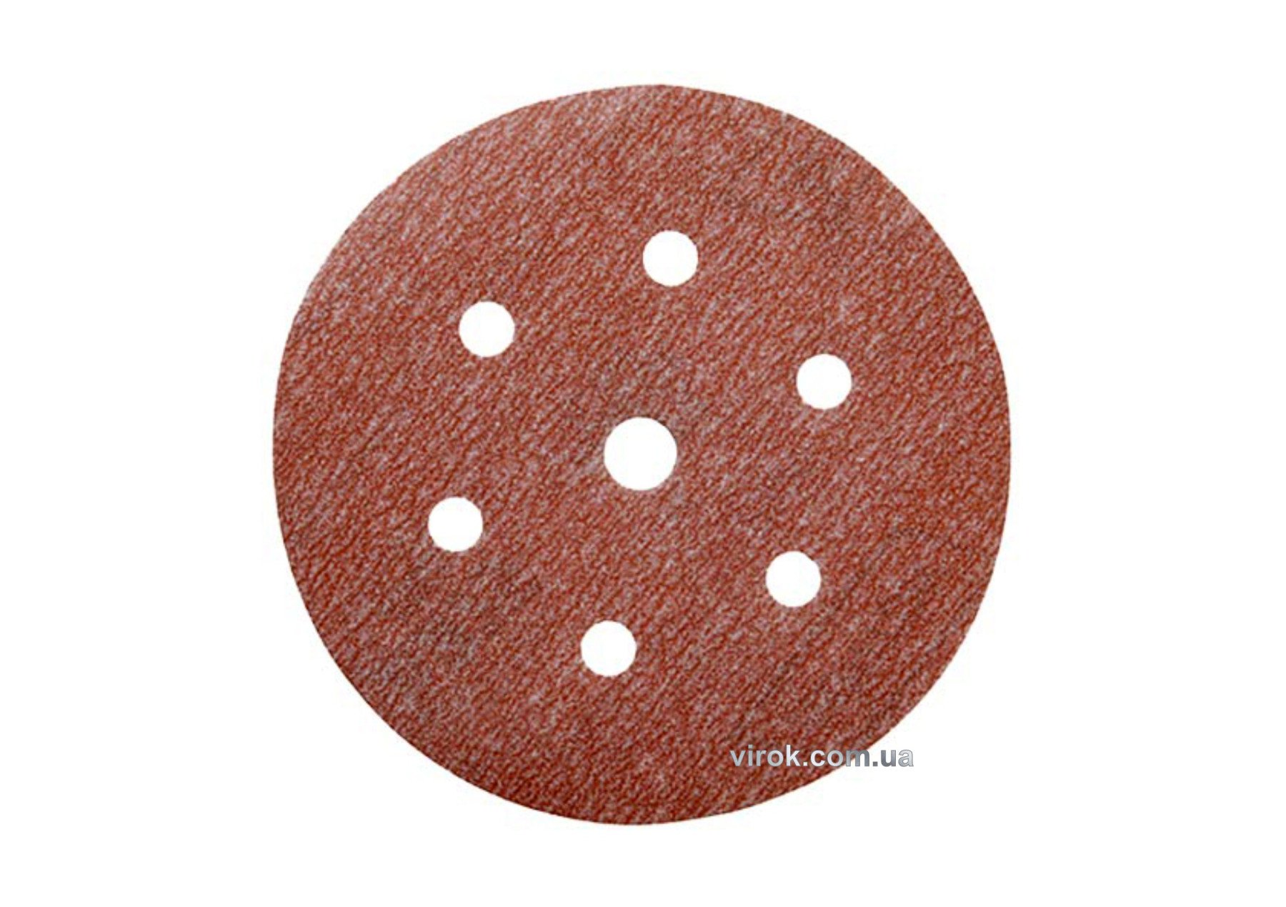 NORTON Круг шліфувальний з липучкою з 7 отворами Pro-A275; Ø= 150 мм, Р 280 (6Н+1) з наждачн паперу 