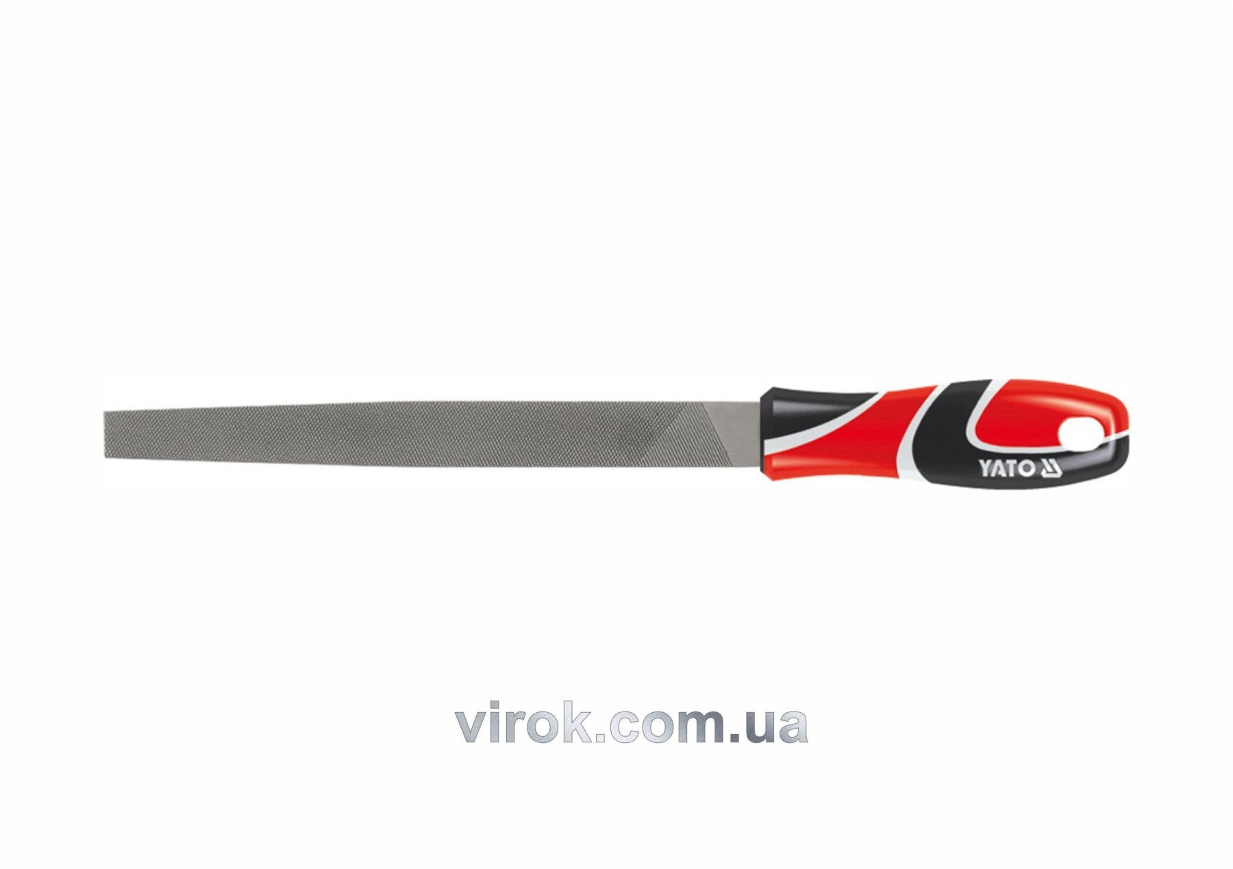 YATO Напильник по металу YATO, плоский l=200 мм, #2  | YT-6185