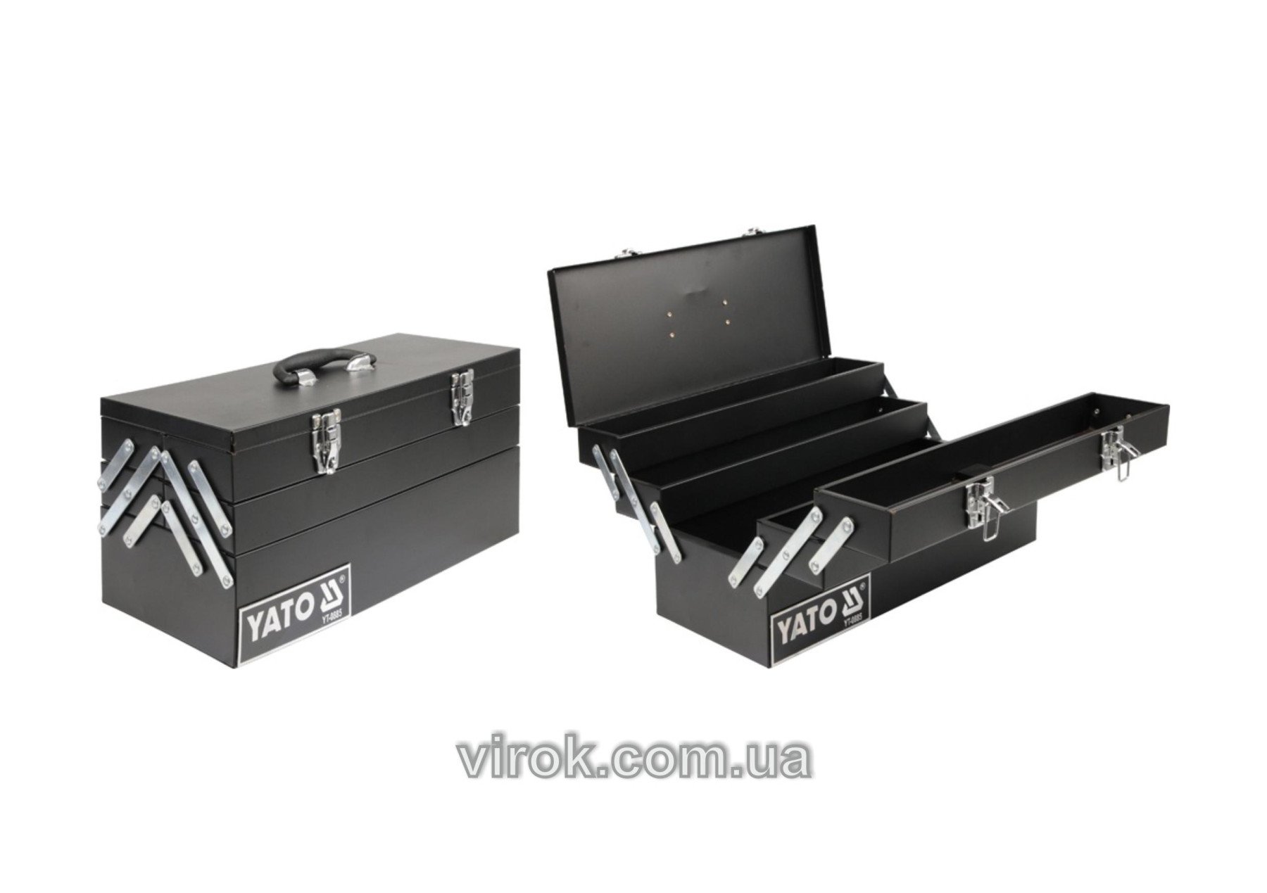 YATO Ящик для інструменту YATO металевий 460х 200х 225 мм  | YT-0885