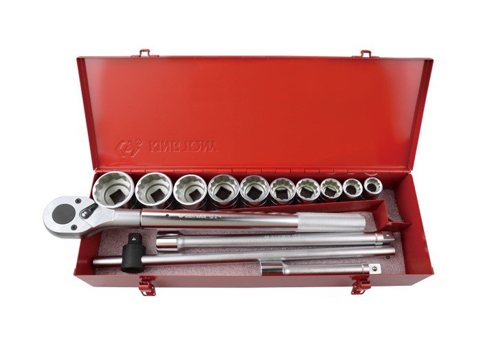 KING TONY Набор головок 3/4" 14 ед. 12-ти гранные (22-50мм) | 6014MR