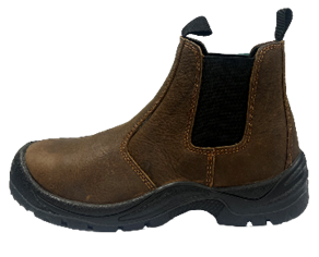 Чоботи низькі робочі з нубук шкіри YATO CHELSEA, розм. 45, з поліуретановою підошвою