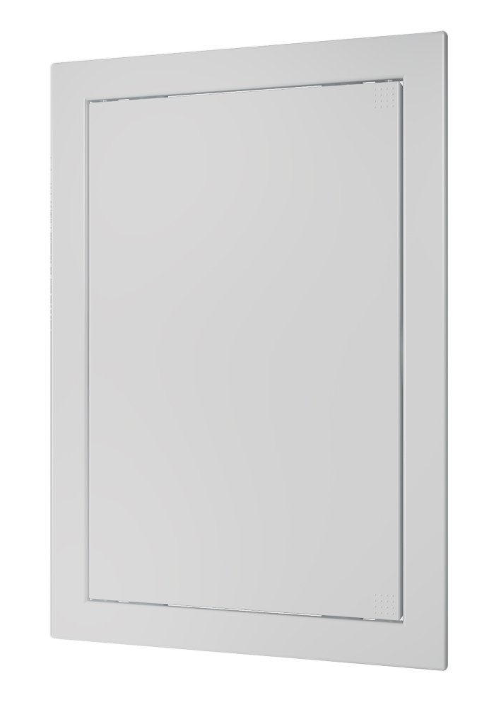 60-380 Люк технологический нажимной с фланцем, 318х318мм/296х296мм Эра 