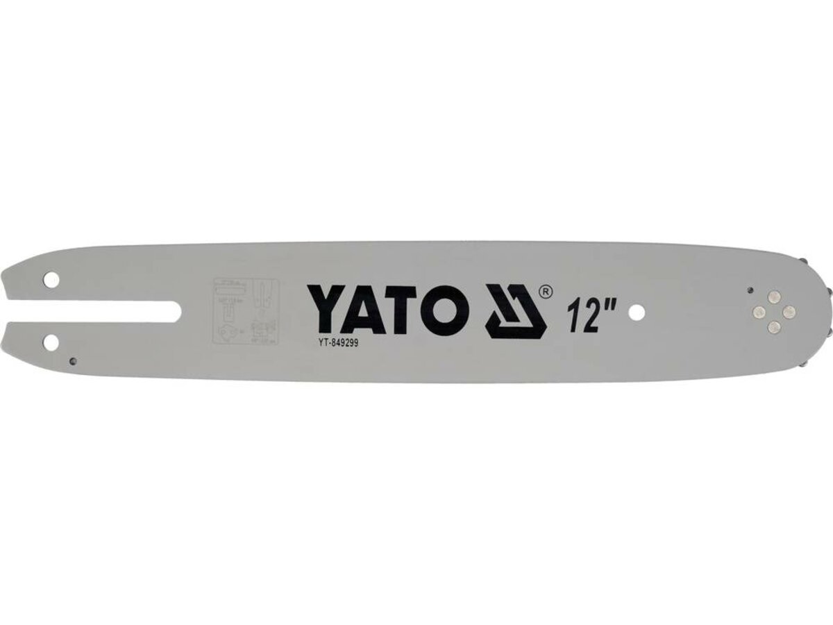 YATO Шина напрямна ланцюгової пили YATO l= 12"/ 30 см (44 ланки) для ланцюгів YT-84949  | YT-849299