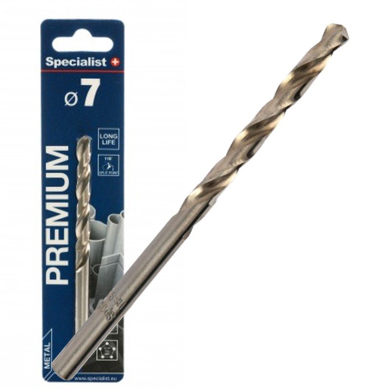 Specialist+ 64-0070 Свердло по металу PREMIUM 7,0 мм