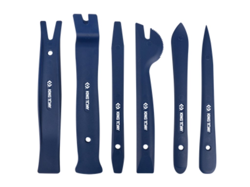 KING TONY Набор съемников (лопатки) для панелей облицовки, 6 предметов | 9CI016