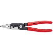 KNIPEX Електромонтажные клещи фосфатированные, черного цвета 200 mm 13 81 200 | 13 81 200