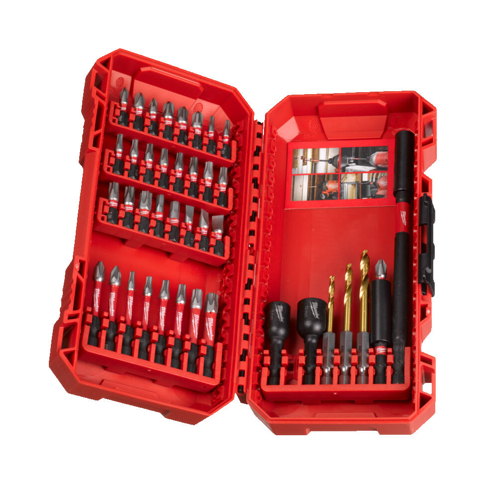 MILWAUKEE Набір біт SHOCKWAVE PACKOUT , (40шт) | 4932492004