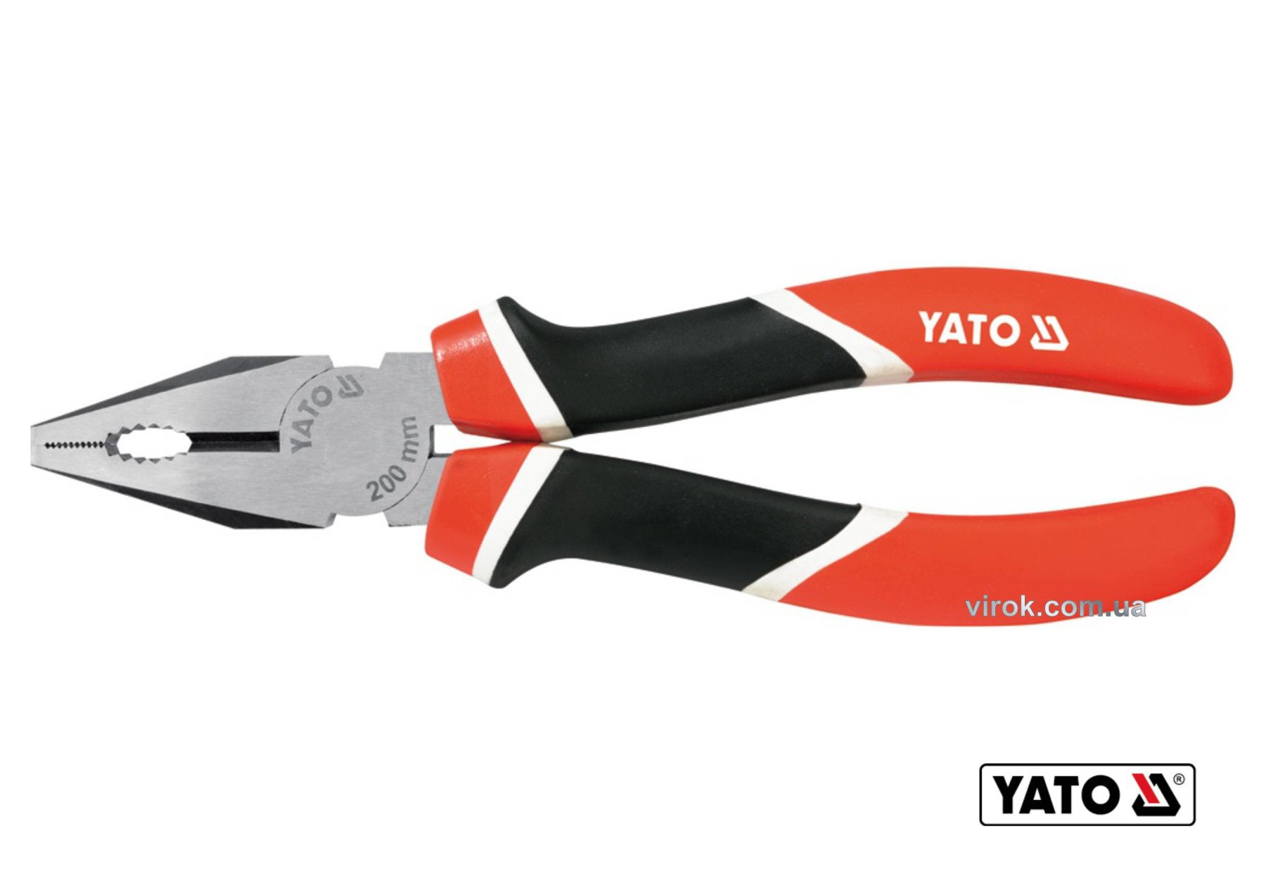 YATO Плоскогубці комбіновані YATO : L= 200 мм. CrV  | YT-1942