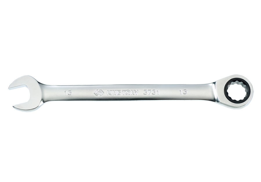 KING TONY Ключ комбинированный 27 мм трещетка | 373127M