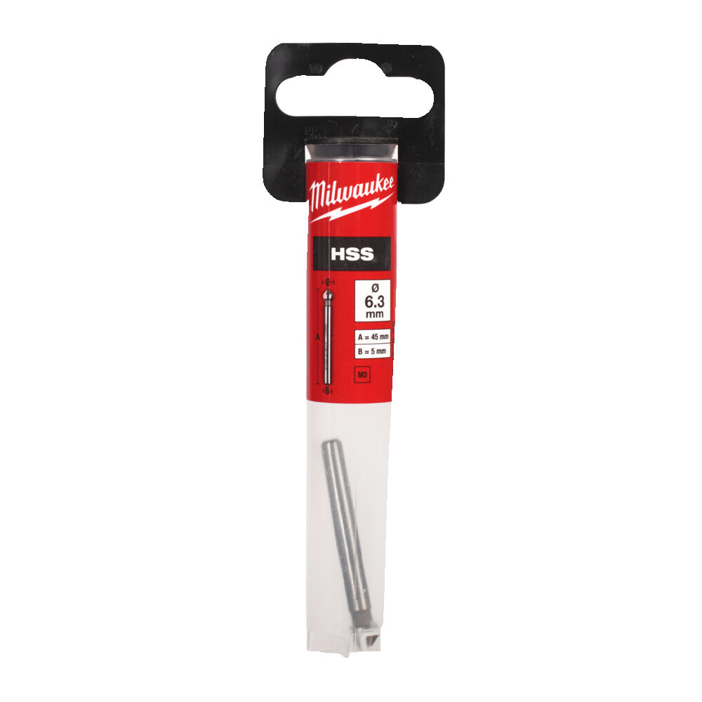 MILWAUKEE Зенкер HSS, 6.3мм | 4932493969