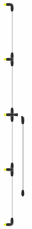 MAROLEX Штанга з 5 форсунками : 60 см (P050.011)(hobby,profession,profession+,titan,movi,x-line) | L