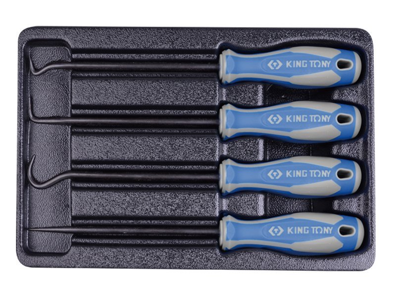 KING TONY Набор съемников уплотнительных колец 4ед. | 9-30904AY