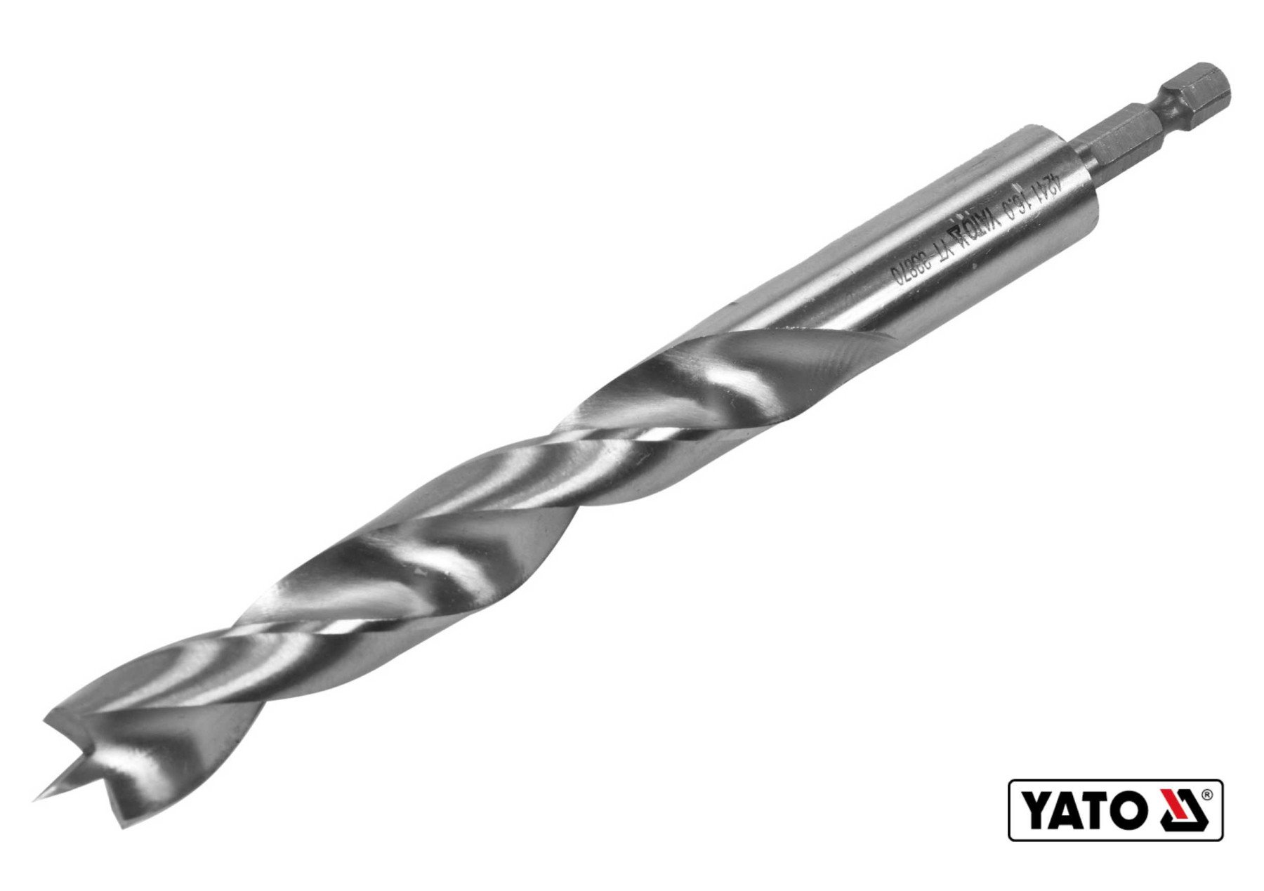 YATO Свердло по дереву YATO : Ø16 x 100/60 мм, хвостовик- HEX 1/4", HSS 4241  | YT-33870