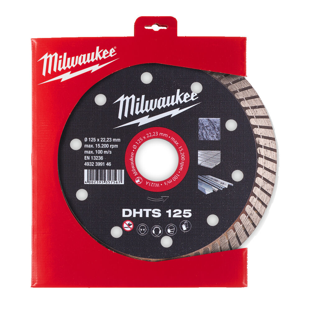 MILWAUKEE Диск алмазнийDHTS 125, Ø125мм | 4932399146