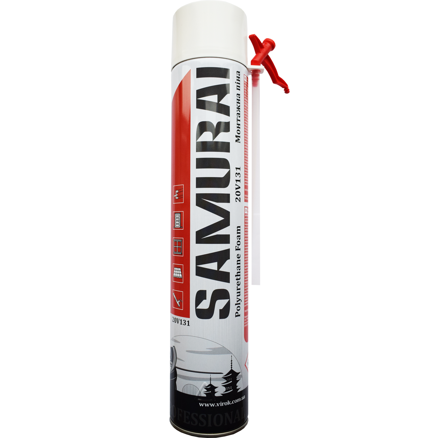 Піна ручна SAMURAI Premium Foam 765ml UKR ,890г