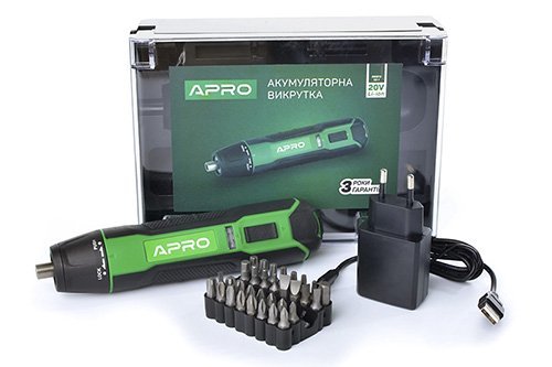 Отвертка аккумуляторная APRO SD-1