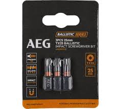 Біта ударна AEG AAK252TX25, TX25, 25мм (3шт)