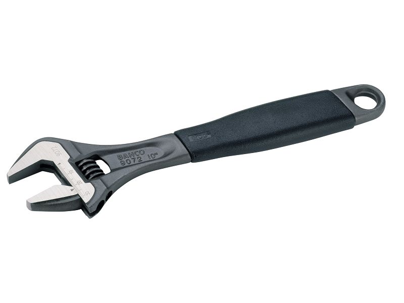 BAHCO 9072 Ключ разводной со шкалой; захват 31 мм; длина 257 мм; закаленный; фосфатированный