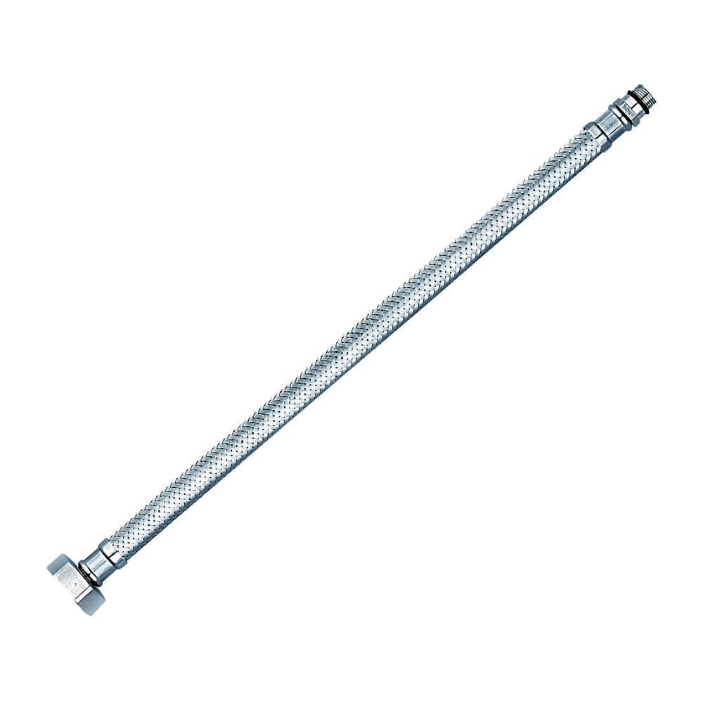 Підводка води в нерж.обплет. до змішувача d8 х12мм, L=1000мм, 1/2, М10 зовн./внутр.кор Double-lin