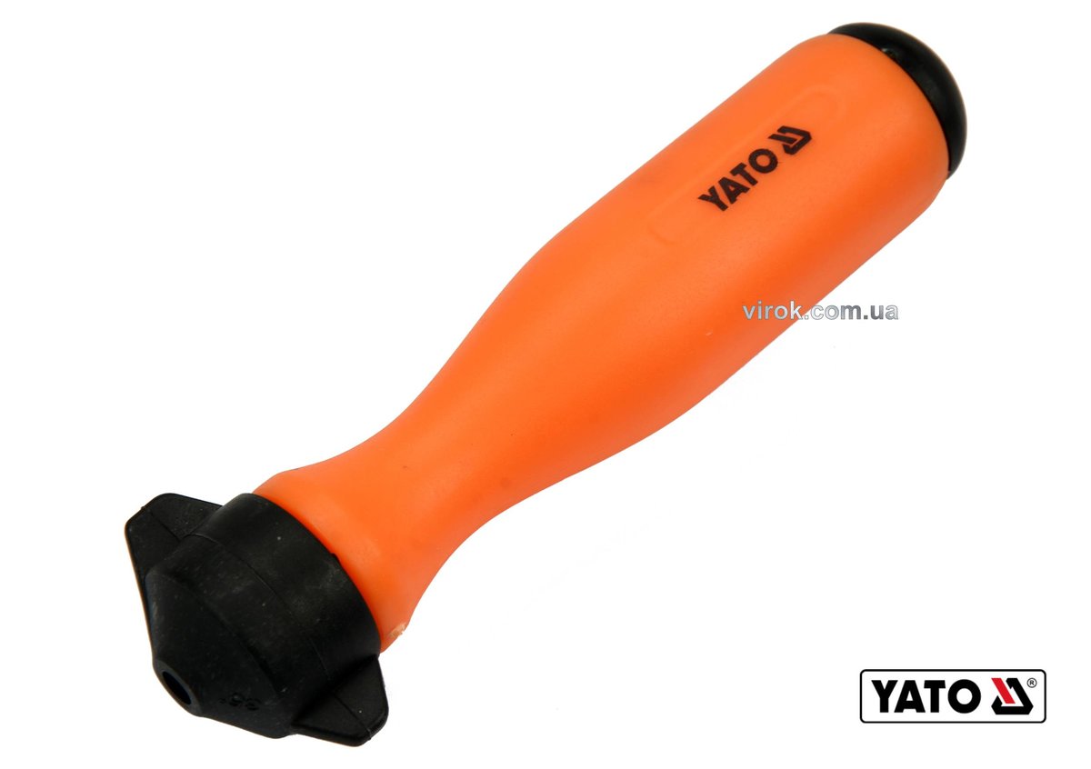 YATO Ручка для напильника YATO : Ø= 4.8 мм. з різьбовим фіксатором, поліпропіленова (YT-85027)  | YT