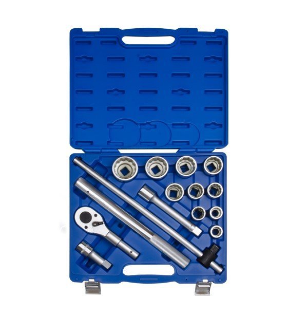 KING TONY Набор головок 3/4" 14пр. 12-ти гранные (22-50мм) | 6014MR12