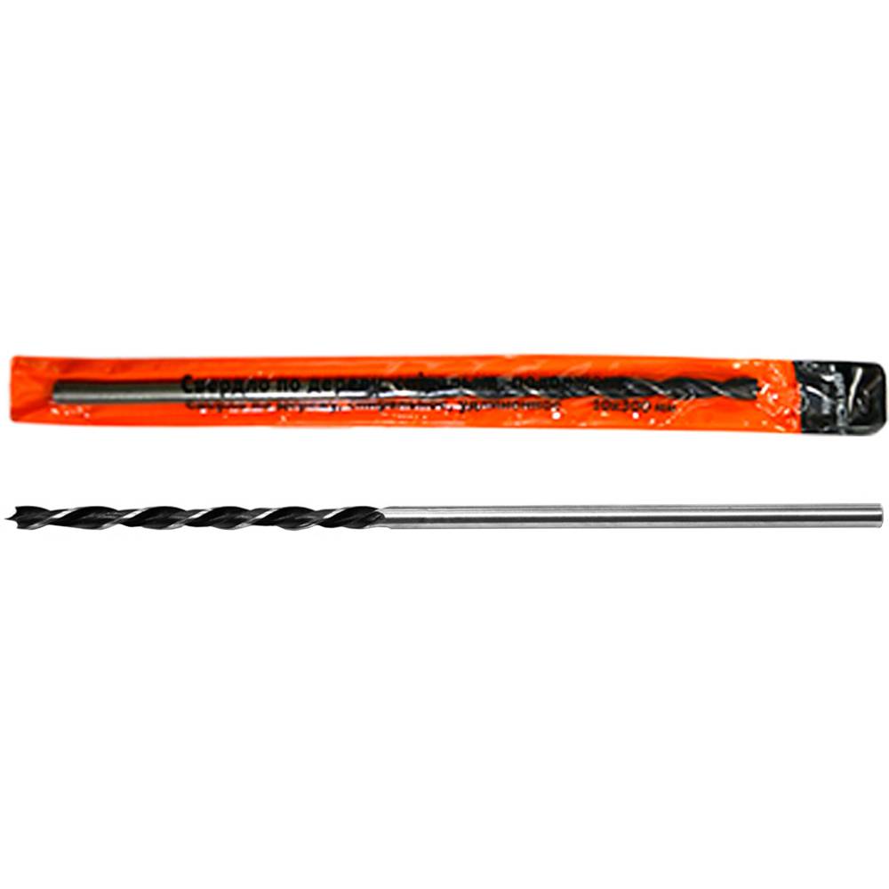 Свердло по дереву, спіральне, подовжене,10х300мм Spitce | 21-026