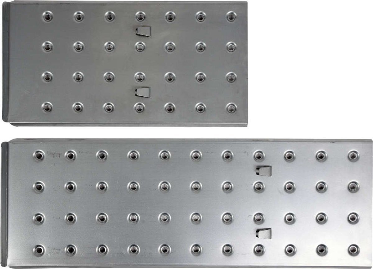 VOREL Панелі підстильні до драбини 17704 : 56 х 29.5 см і 83 х 29.5 см, зі сталевої бляхи, 2 шт  | 1