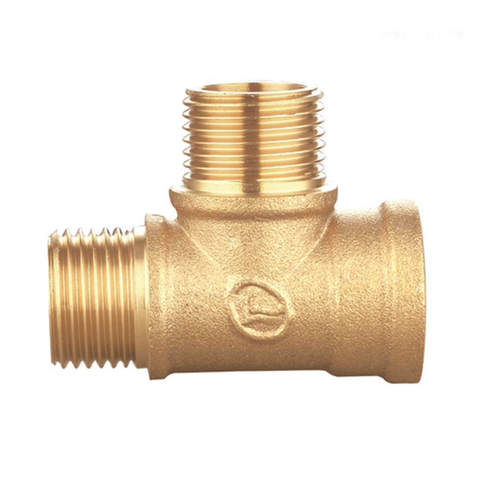 Трійник латунний 1/2В-1/2З-1/2В Double-lin | 78-174