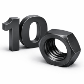 Гайка DIN 934 M64 10