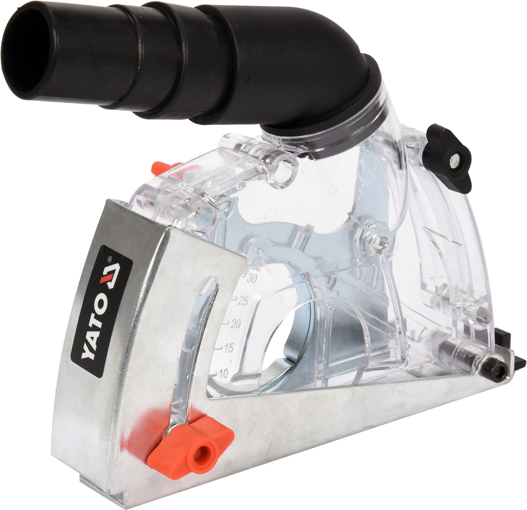 YATO Кожух пилозахисний до КШМ для різання YATO: на диск Ø115/125 мм, глиб. різу- 32мм, зона дії- 28