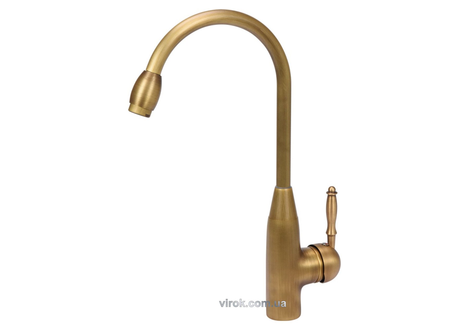 FALA Змішувач води для кухонної раковини "RETRO BRONZE 1" з кульовим регулятором  | 75830