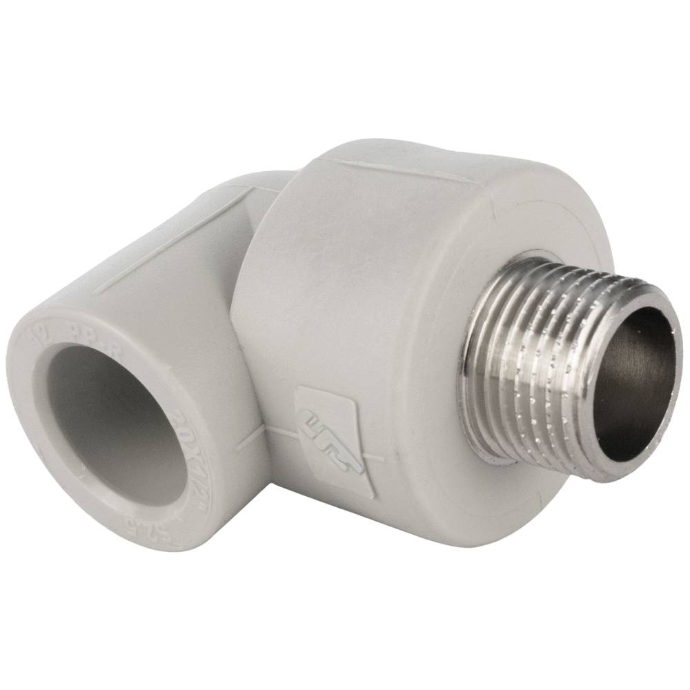 Фітинг коліно з зовнішньою різьбою PP-RCT 32х1 Fonte | 78-741