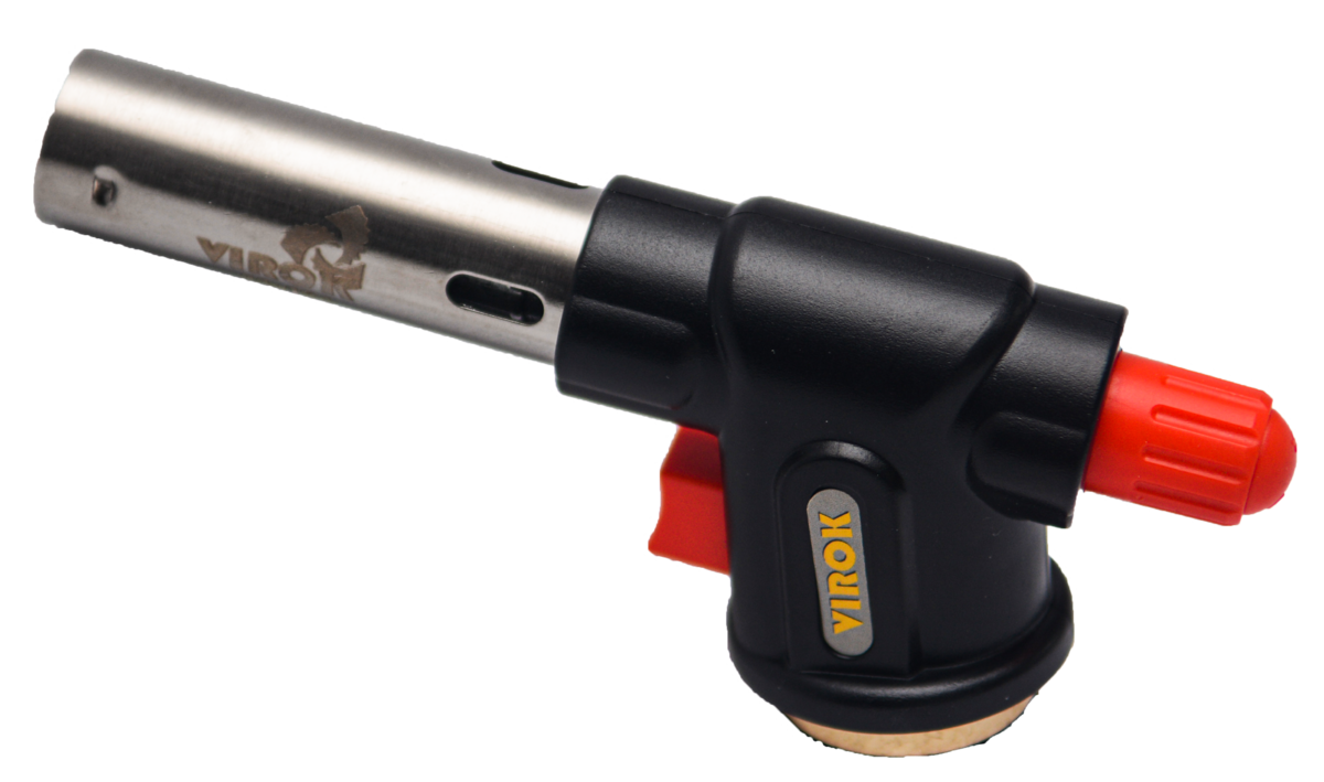 VIROK Пальник газовий з різьбовим (7/16) з'єднанням. Piezo  | 44V184