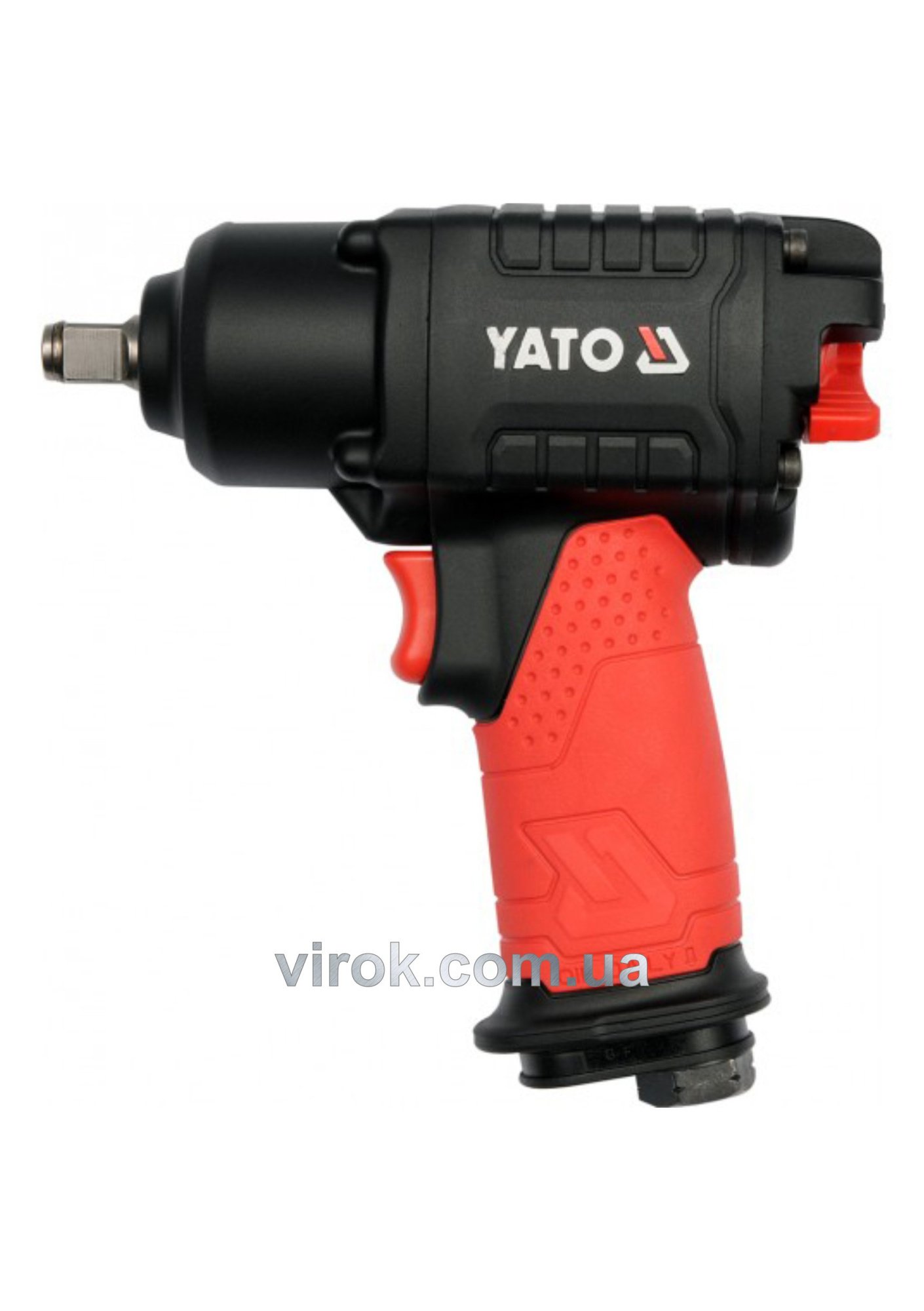 YATO Гайковерт ударний пневматичний YATO : квадрат 1/2", F=570 Nm  | YT-09505