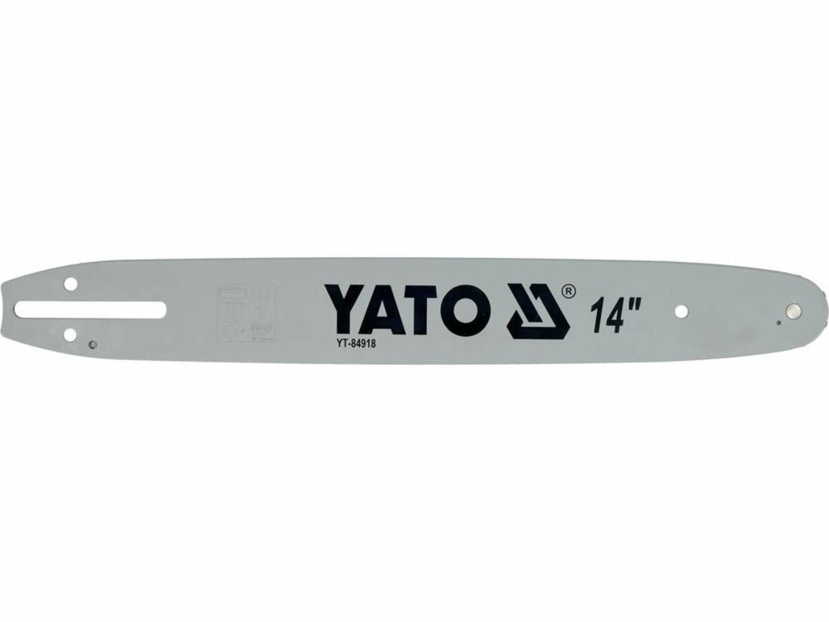 YATO Шина напрямна ланцюгової пили YATO l= 14"/ 36 см (52 ланки) для ланцюгів YT-849475  | YT-84918