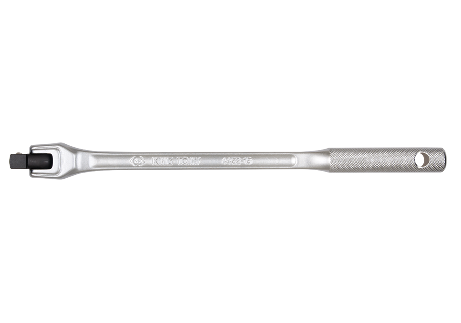 KING TONY Вороток 1/2" с карданом 450мм L-типа | 4453-18F