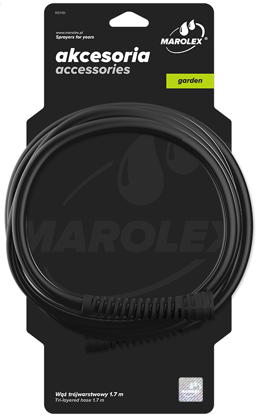 MAROLEX Шланг з гайками : 170 см (P085.064)(R011D) (hobby,profession,profession+,titan,movi,x-line) 