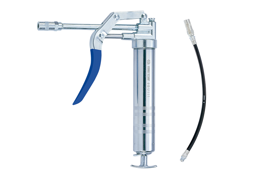 KING TONY Шприц плунжерный 120 мл, гибкая насадка | 9BU112T