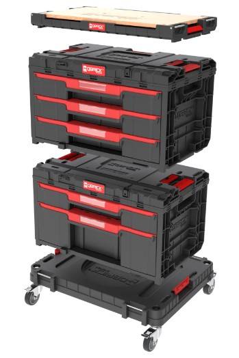 QBRICK SYSTEM Набір ящиків ONE WORKSHOP DRAWERS SET 4 (780x540x650мм) (5901238262435)