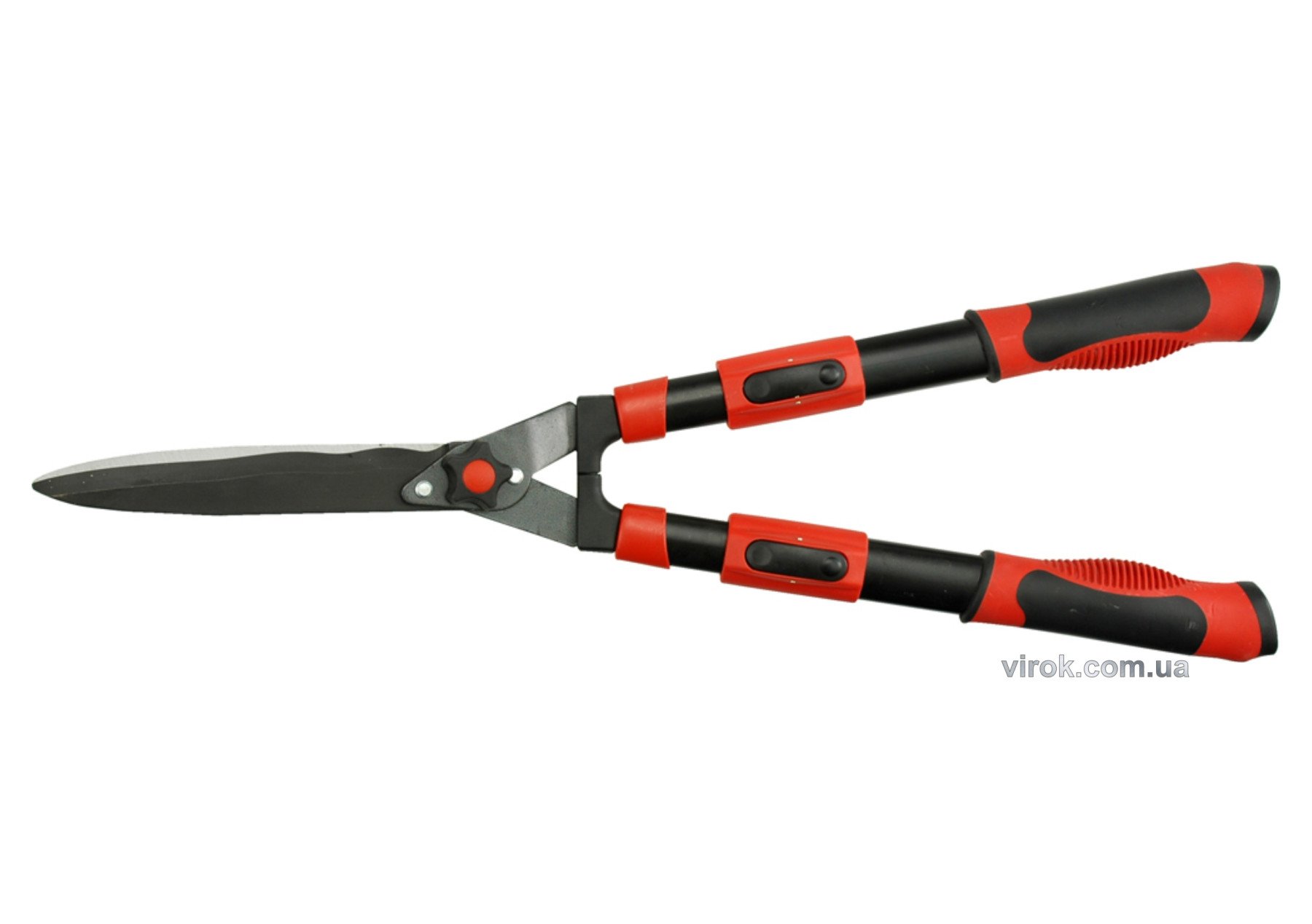 YATO Ножиці до живоплоту YATO : Телескопічні ручки, L= 690/890, леза- 210 мм  | YT-8824