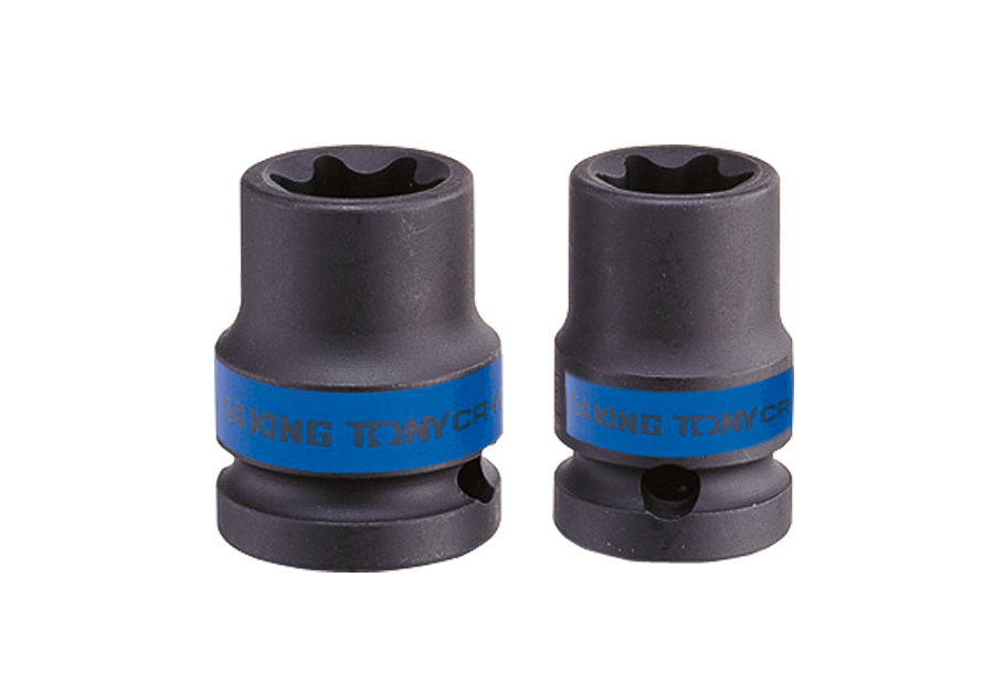 KING TONY Головка торцевая ударная TORX Е-стандарт 3/4", E28, L = 60мм | 657528M