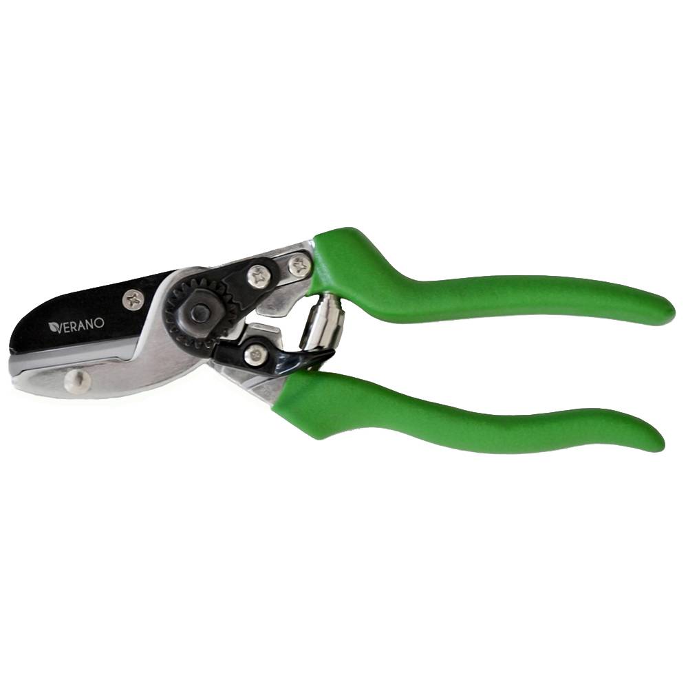 Секатор 200мм, зріз прямий VERANO | 71-802