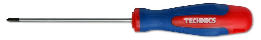 46-129 Викрутка "Master", "+", Cr-V, PH№1, 100 мм | Technics