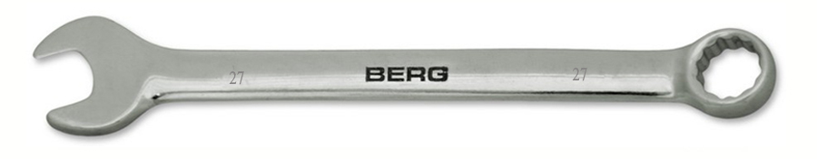 48-321 Ключ ріжково-накидний Cr-V 27 мм | Berg