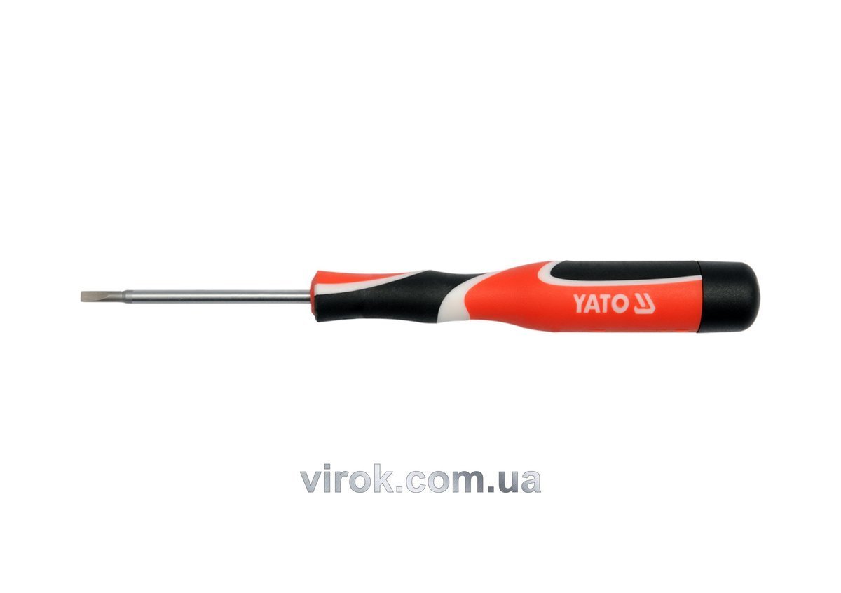 YATO Викрутка плоска прецизійна YATO : шліц SL2 x 50 мм  | YT-25805