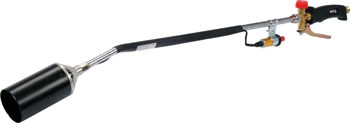 YATO Пальник газовий для покрівлі YATO : l= 900 мм. до 65 кВт. шланг 5 м. (пропан, бутан)  | YT-3674
