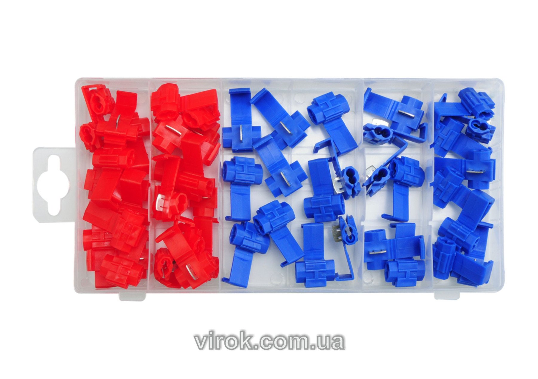 YATO Швидкоз'єднувачі електропровідників різні YATO, набір 50 елементів  | YT-06868