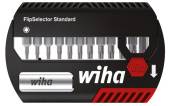 Wiha Набор с битами FlipSelector Standard,13 ед. Блистере C 6.3,1.4 ",CrV